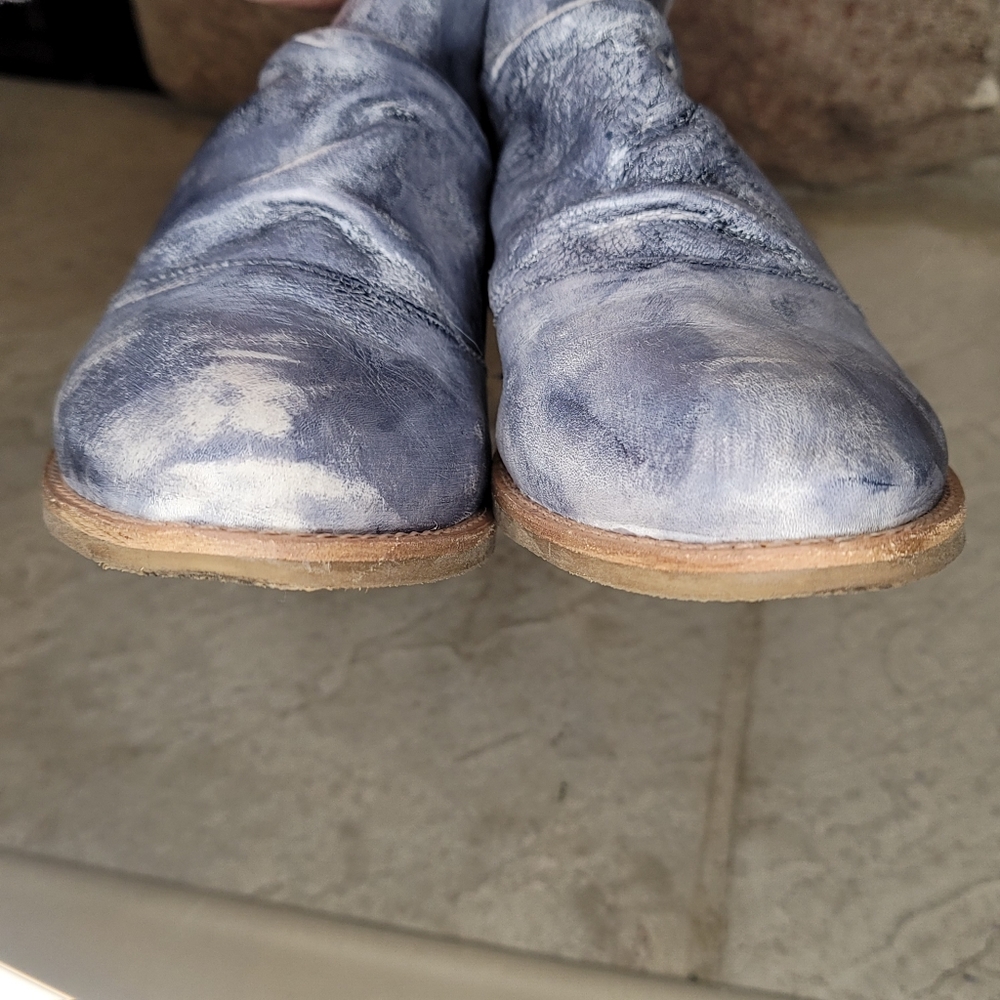 Matisse Augustine Light Blue Leather Booties Wome… - image 7